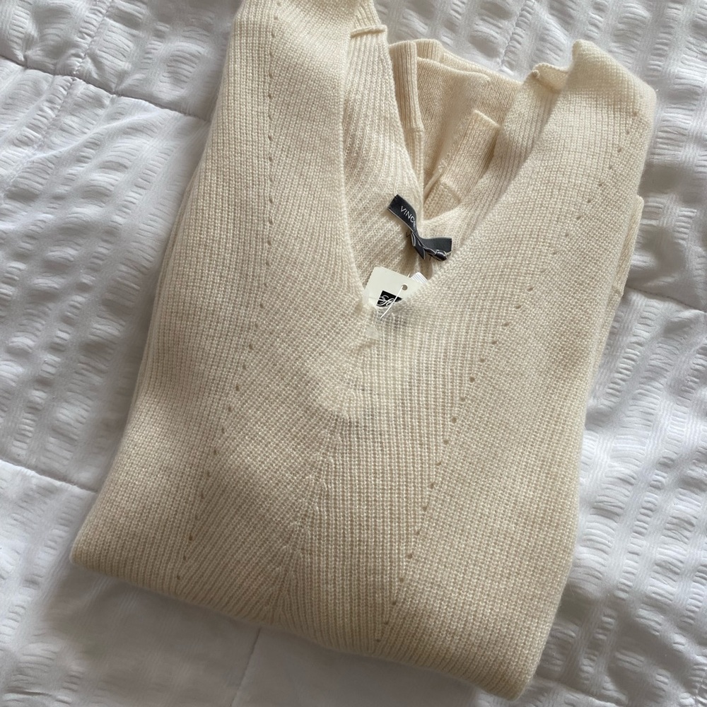 Cream sweater